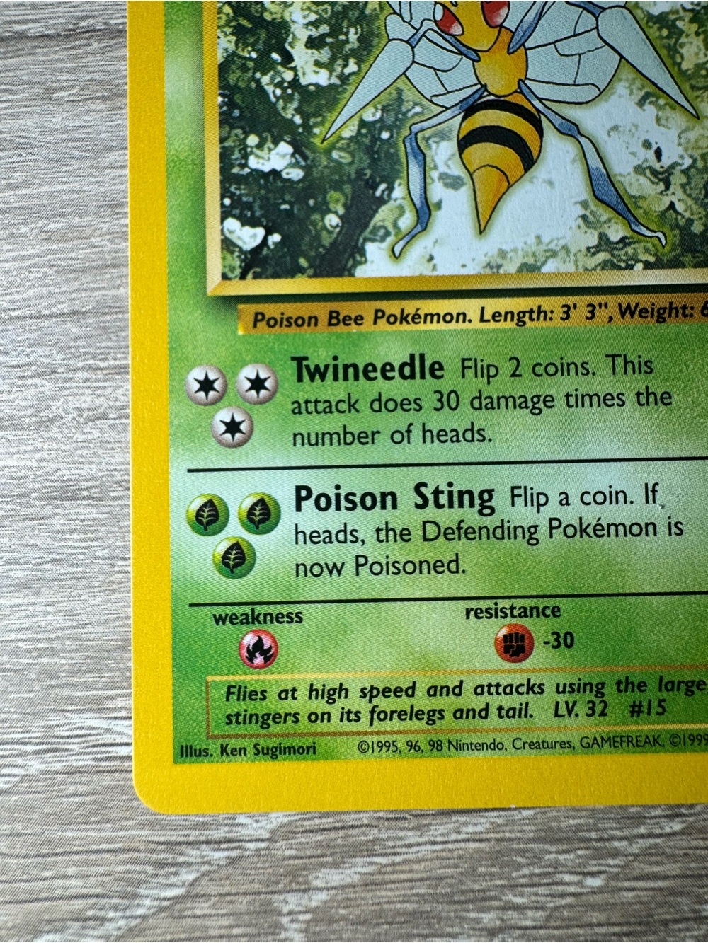 Beedrill #17/Pokemon Base Set - Picture 3 of 15